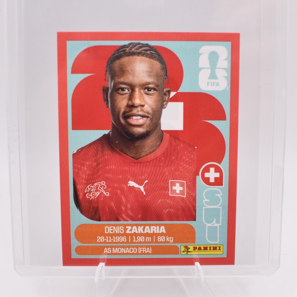 Panini Fifa World Cup 2026 Sticker RED BORDER PARALLEL Denis Zakaria SUI 10